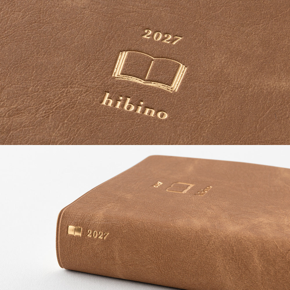 [Pre-Order] MIDORI 2027 Diary Hibino Camel