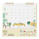 [Pre-Order] MIDORI 2027 Calendar Ring M Dog