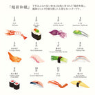 [Pre-Order] MIDORI 2027 Calendar Wall Hanging Echizen Washi Sushi