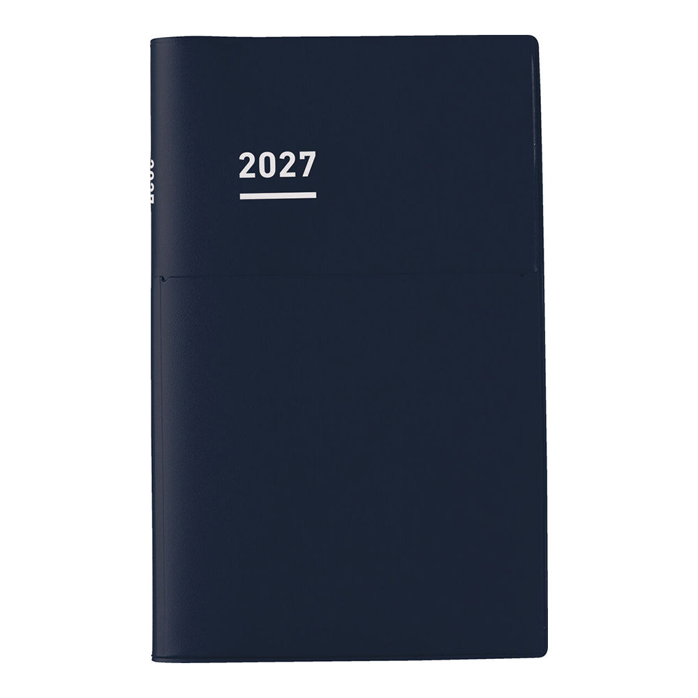 [Pre-Order] KOKUYO 2027 Jibun Techo Diary Biz Navy