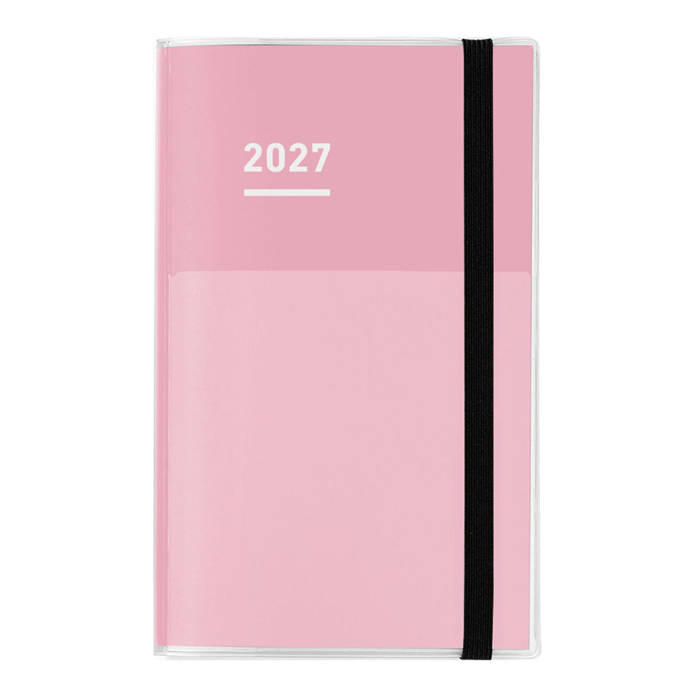 [Pre-Order] KOKUYO 2027 Jibun Techo Diary 3in1 mini Pink