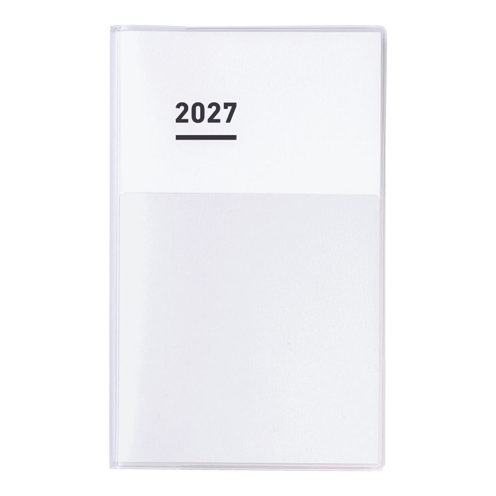 [Pre-Order] KOKUYO 2027 Jibun Techo Diary mini White