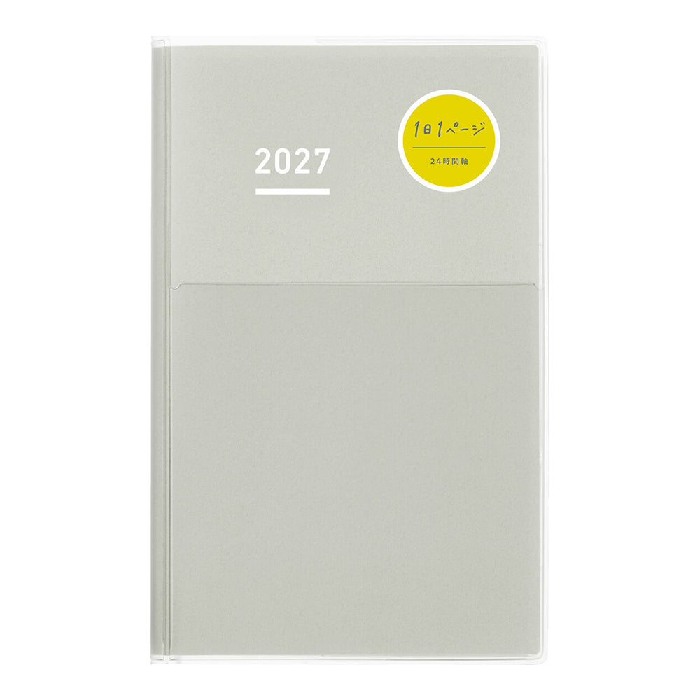 [Pre-Order] KOKUYO 2027 Jibun Techo Diary Days Grey