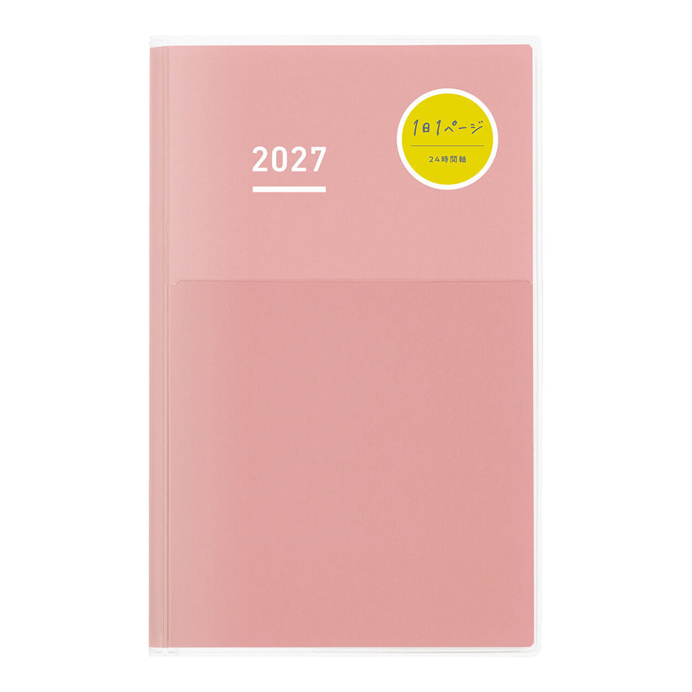[Pre-Order] KOKUYO 2027 Jibun Techo Diary Days Pink