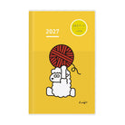[Pre-Order] KOKUYO 2027 Jibun Techo Diary Days Yellow Sheep