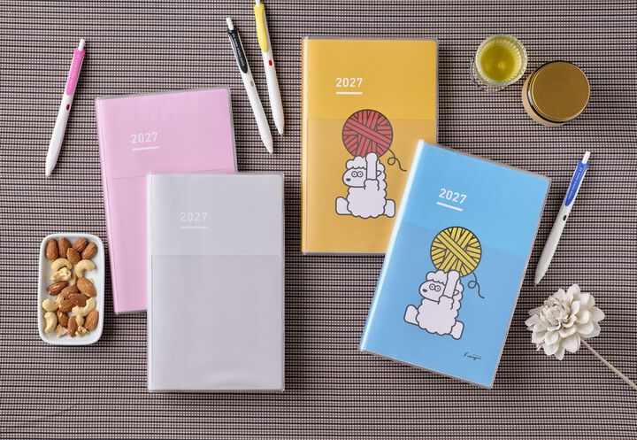 [Pre-Order] KOKUYO 2027 Jibun Techo Diary Days mini Grey