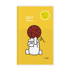 [Pre-Order] KOKUYO 2027 Jibun Techo Diary Days mini Yellow Sheep