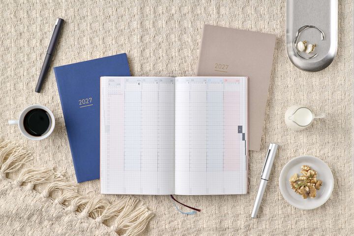 [Pre-Order] KOKUYO 2027 Jibun Techo Diary Lite Navy