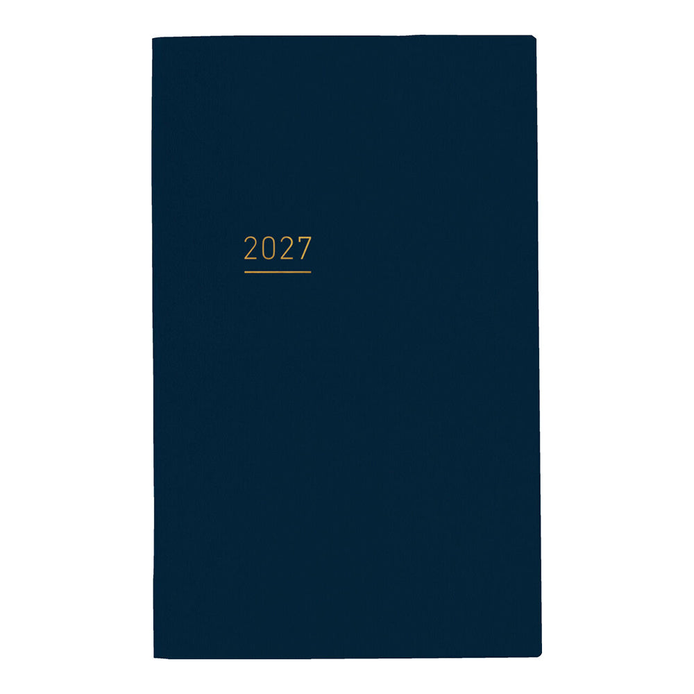 [Pre-Order] KOKUYO 2027 Jibun Techo Diary Lite mini Navy