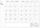 [Pre-Order] KOKUYO 2027 Campus Diary Monthly Grid Line A5 Black