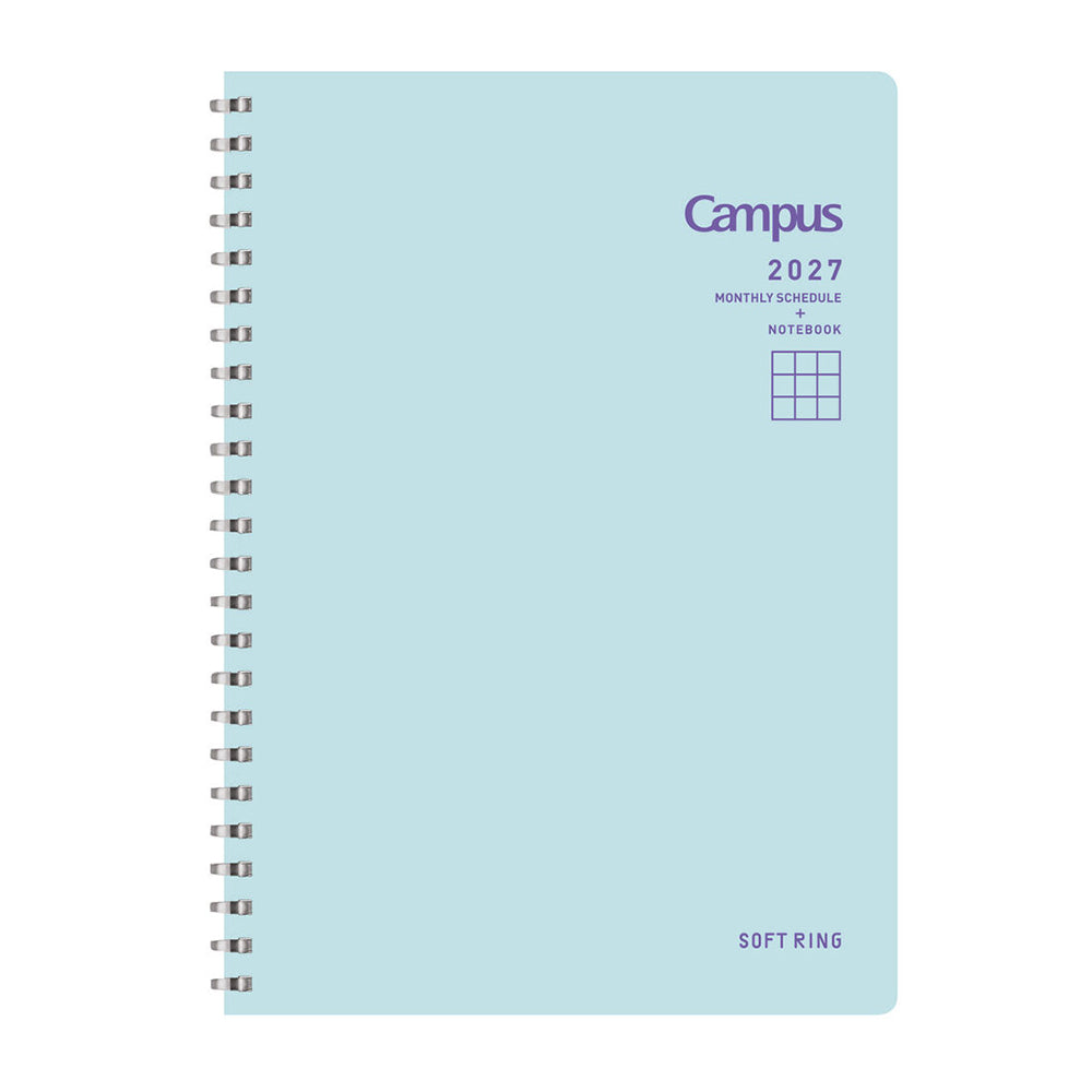 [Pre-Order] KOKUYO 2027 Softring Diary A5 Light Blue