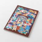 MIDORI Yuru Log Notebook B6 Coffee Shop