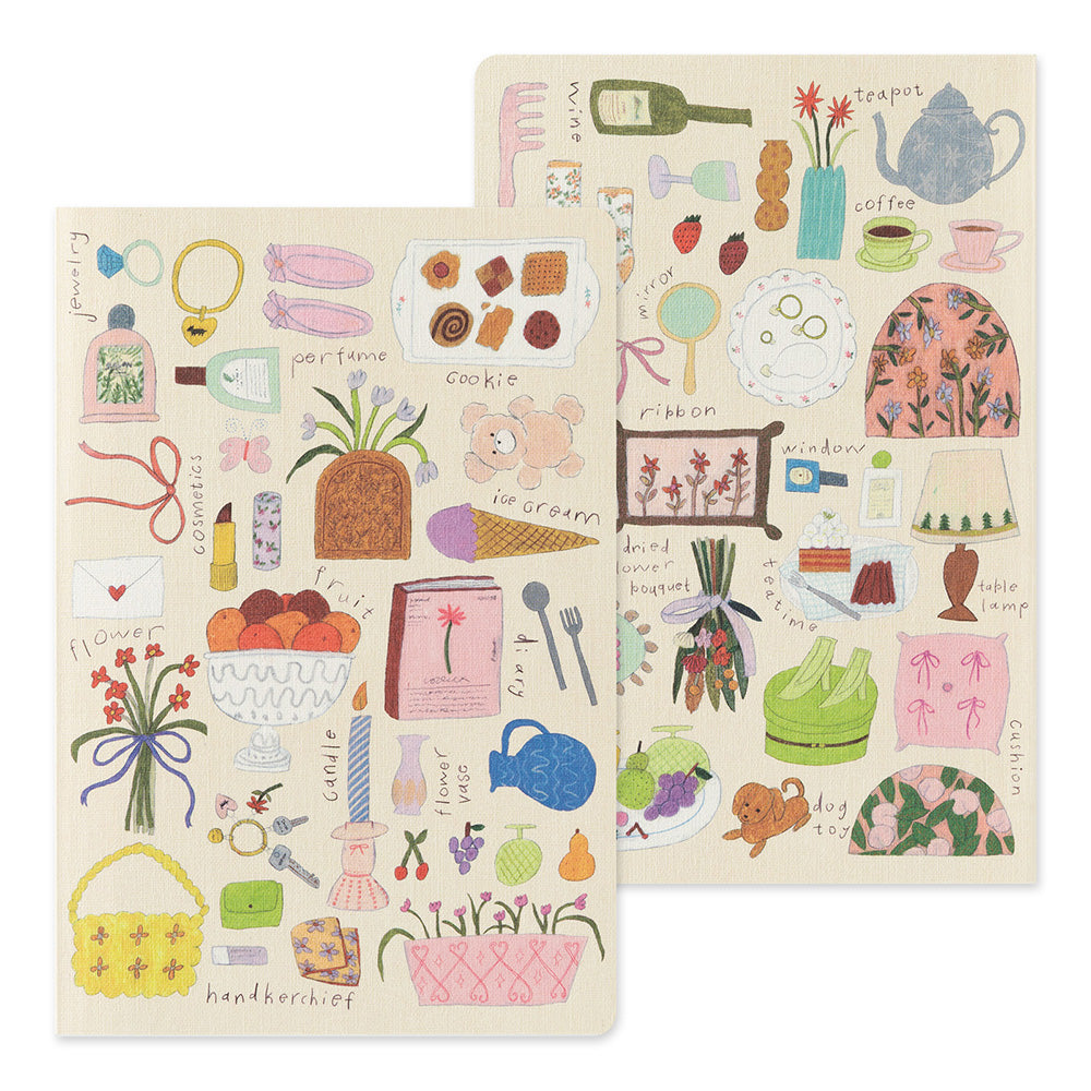 MIDORI Yuru Log Notebook B6 My Life A