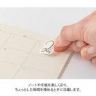 MIDORI Yuru Log Roll Sticker Numbers