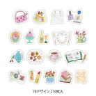 MIDORI Yuru Log Roll Sticker Motifs