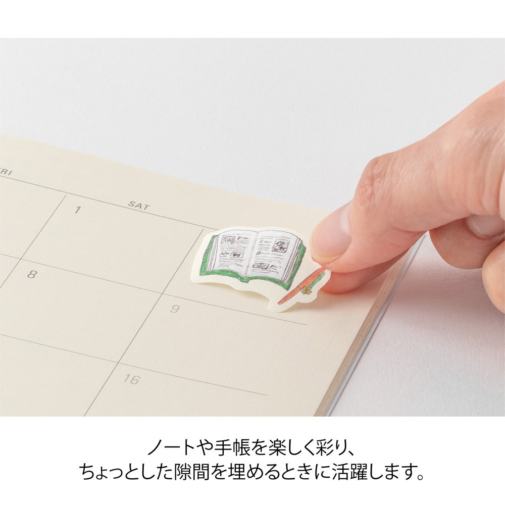 MIDORI Yuru Log Roll Sticker Motifs