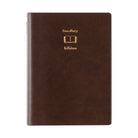 MIDORI Notebook Hibino Free Diary A6 Brown