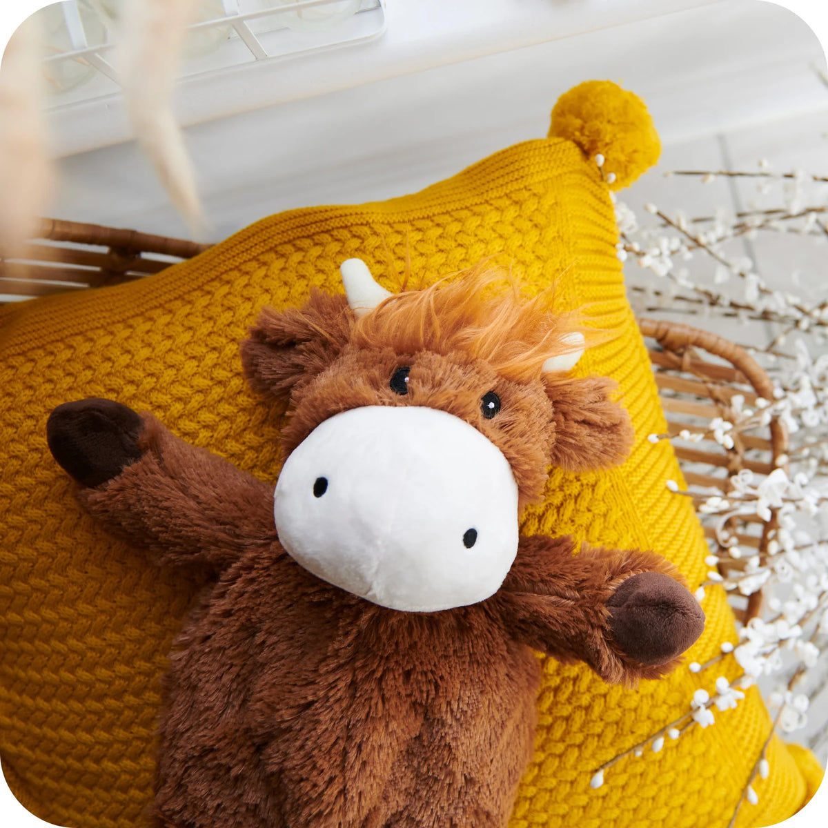 WARMIES Plush Regular Highland Cow