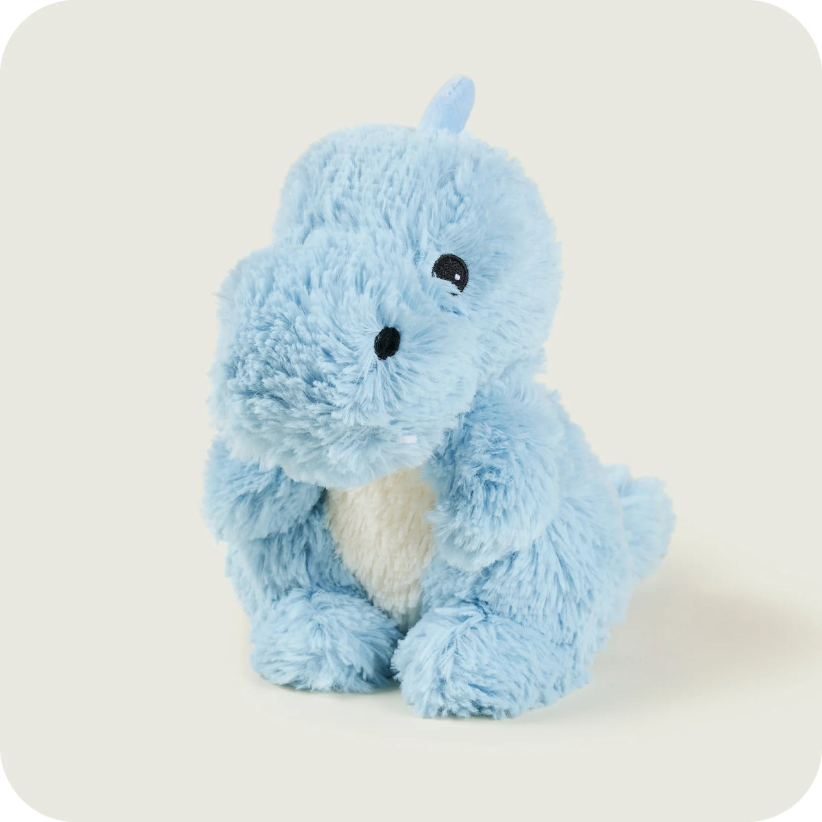 WARMIES Plush Regular Blue Baby Dinosaur