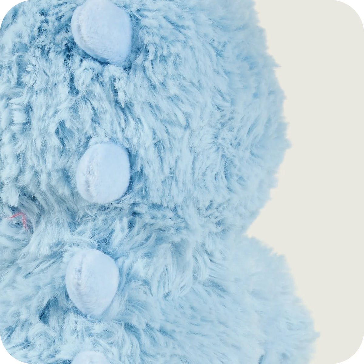 WARMIES Plush Regular Blue Baby Dinosaur