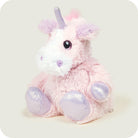 WARMIES Plush Regular Iridescent Unicorn Pink