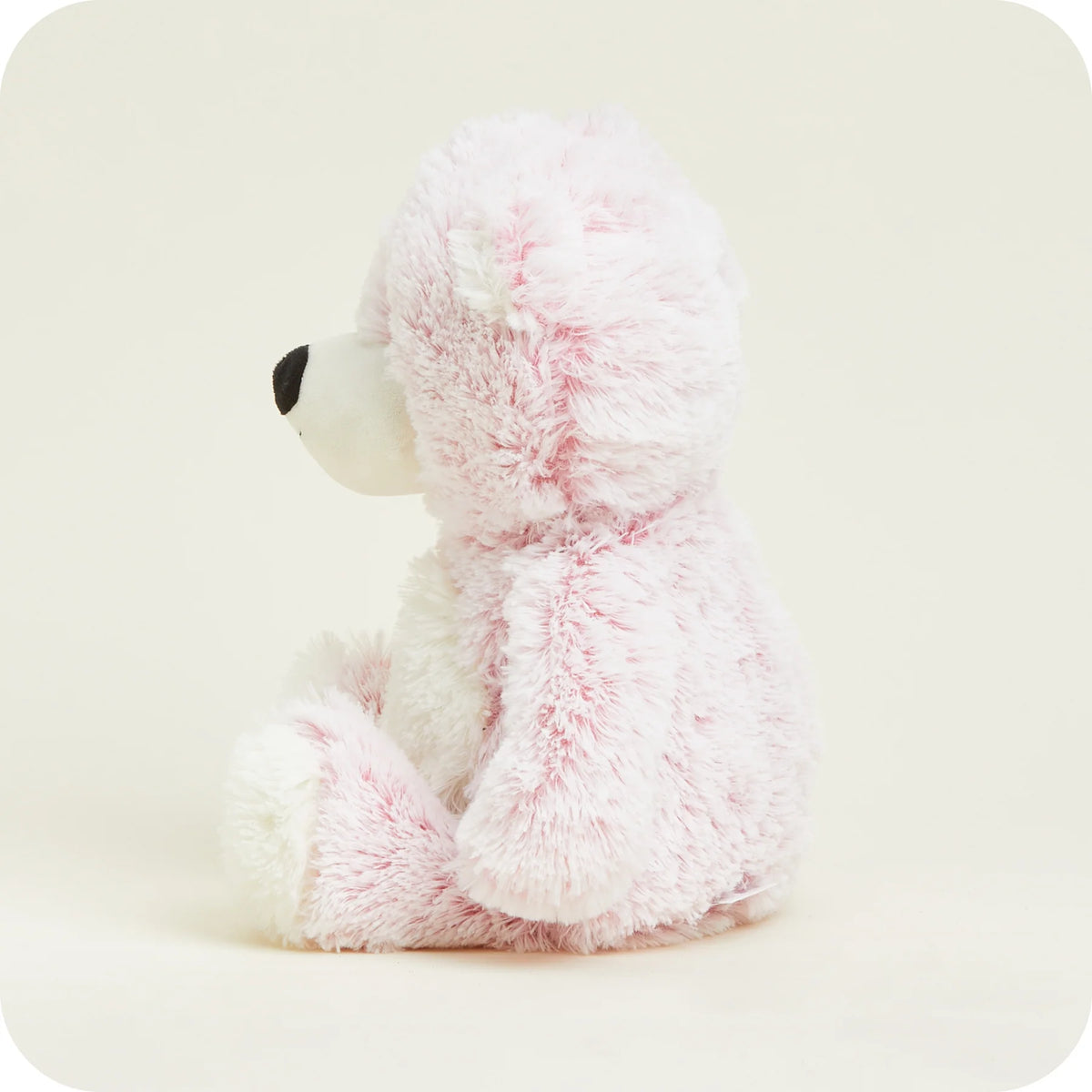 WARMIES Plush Regular Pink Marshmallow Bear