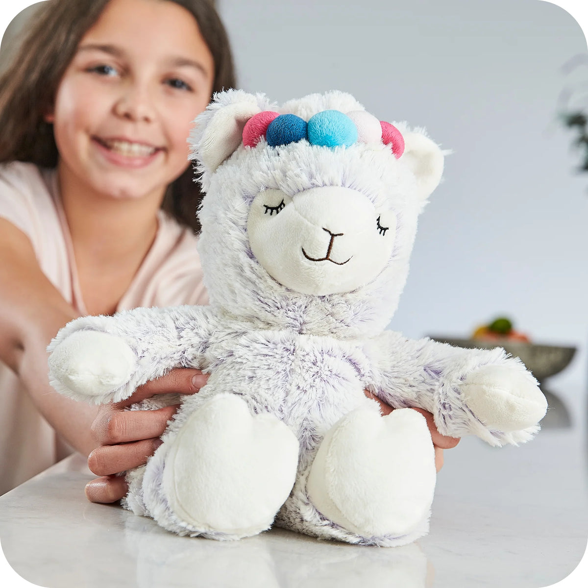 WARMIES Plush Regular Marshmallow Llama