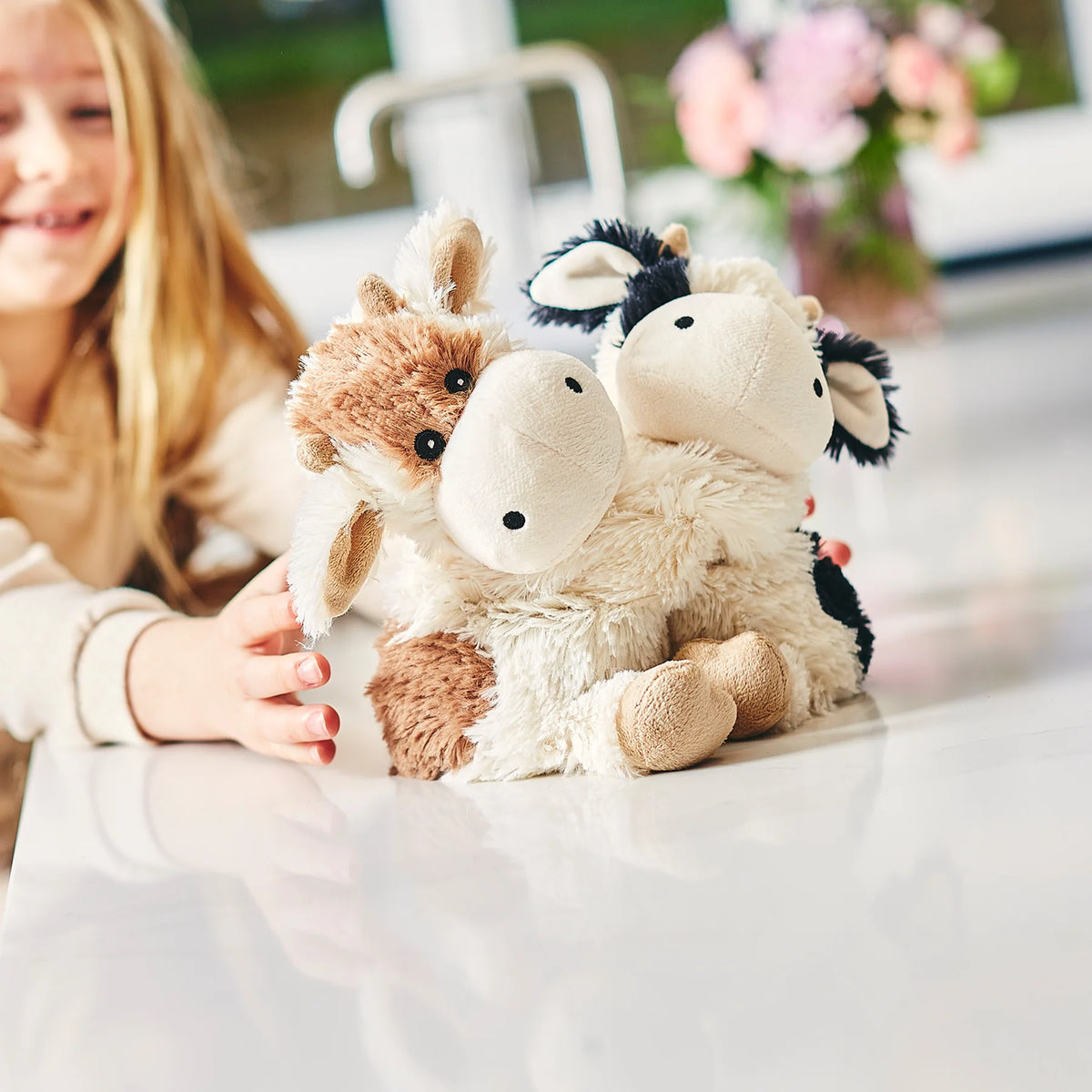 WARMIES Plush Warm Hugs Cow
