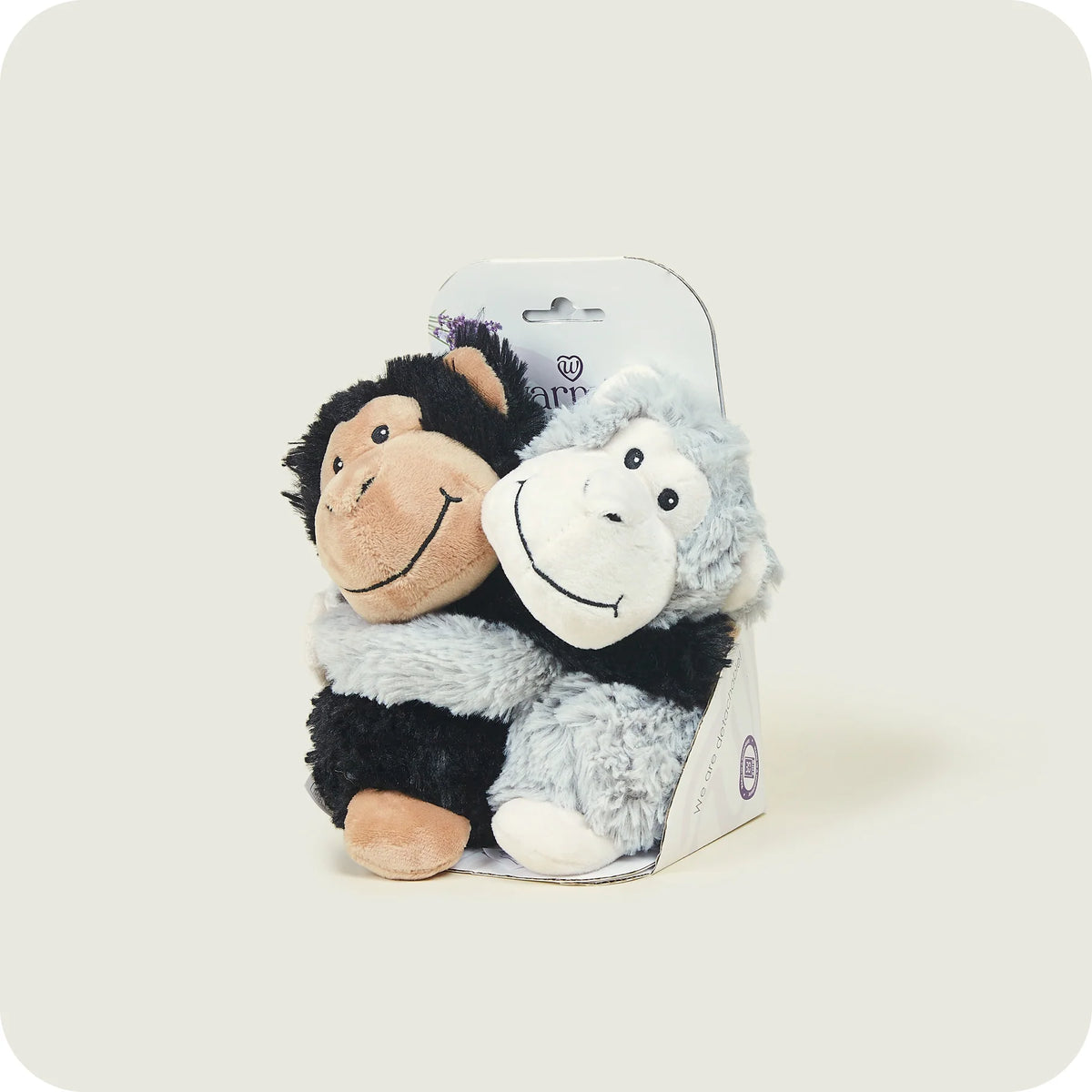 WARMIES Plush Warm Hugs Monkey