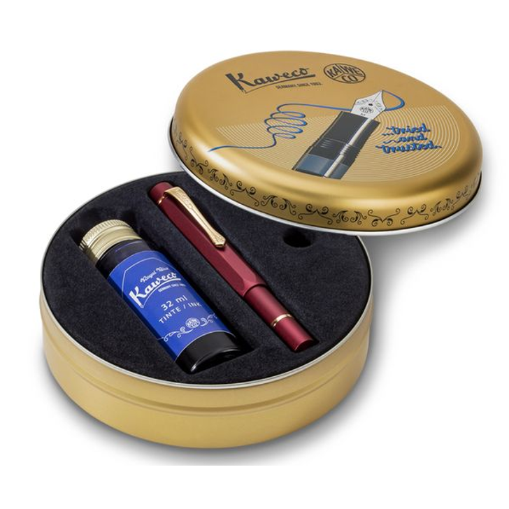KAWECO AL Piston Sport Starter Set Bordeaux/Gold Fine