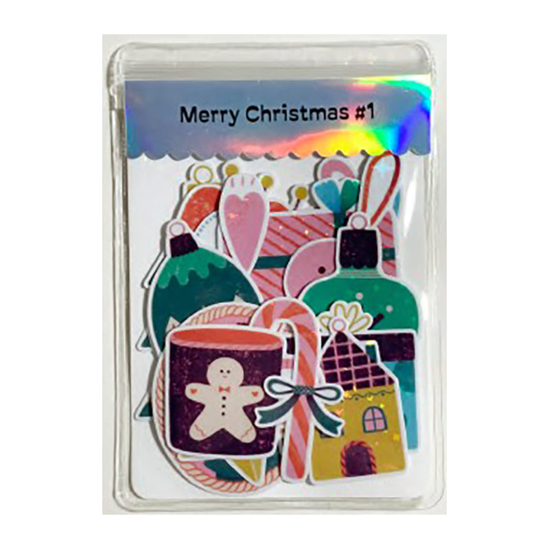 MINIFANFAN Sticker Merry Christmas #1