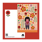 MINIFANFAN Postcard Chinese New Year - Spring in Happiness