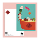 MINIFANFAN Postcard Chinese New Year - Hot Pot