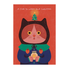MINIFANFAN Greeting Card A Star to Warm Your Christmas