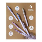 PILOT Juice Gel Pen 0.5mm Ash Colours Set of 3 Ash Burgundy Azuki, Ash Green Matcha, Ash Gray Sesame