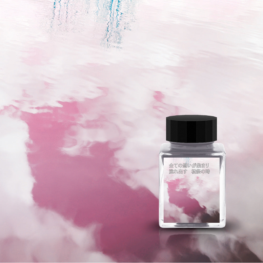 TONO & LIMS Fountain Pen Ink 30ml Puddle Story All That We Feel Converges And Overflows, Marking A Time Of Celebration