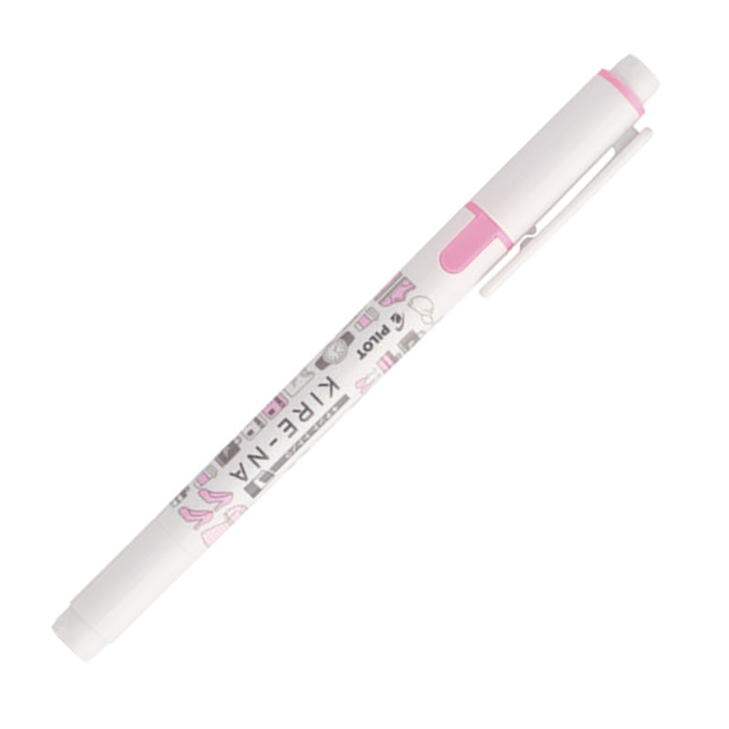 PILOT Kire-Na Me Time Design Twin Highlighter Pink