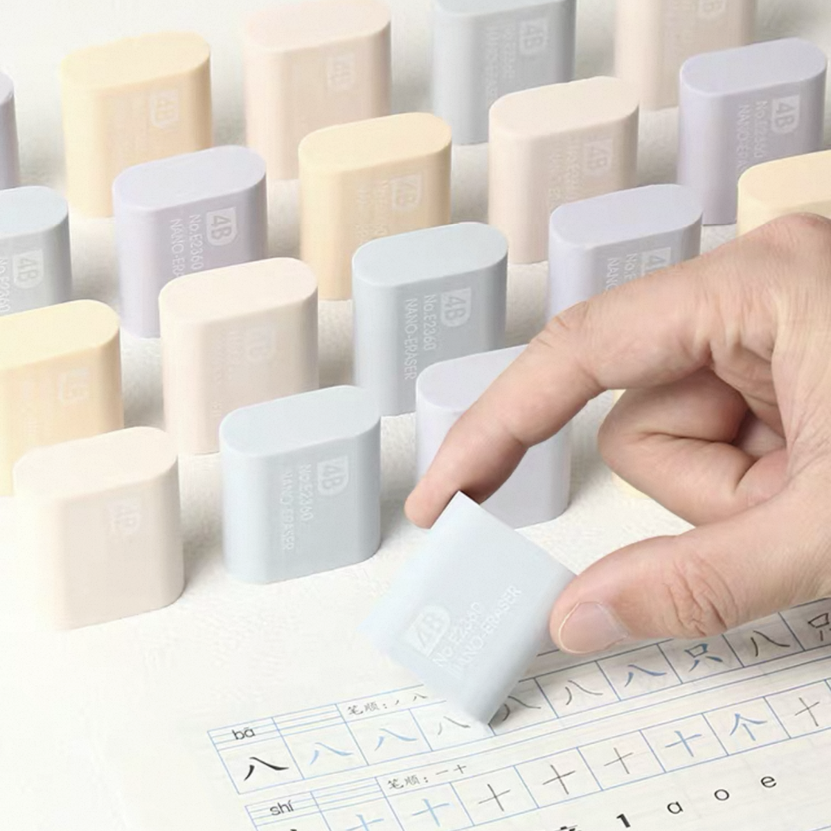TOCHAIN Nano Eraser 4B Pastel – CzipLee Retail