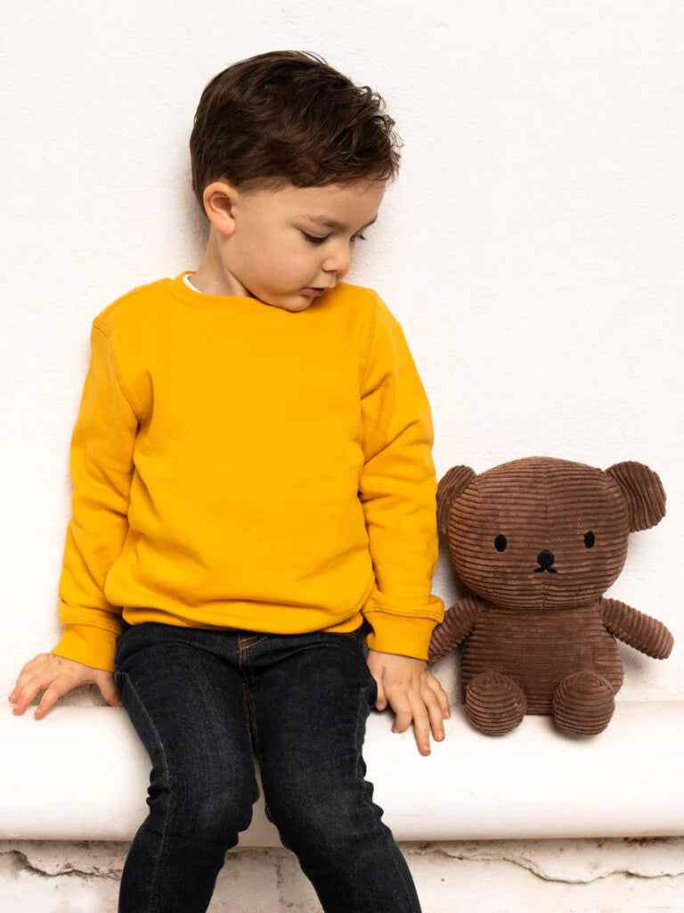 MIFFY Boris Bear 24cm Corduroy Brown Default Title