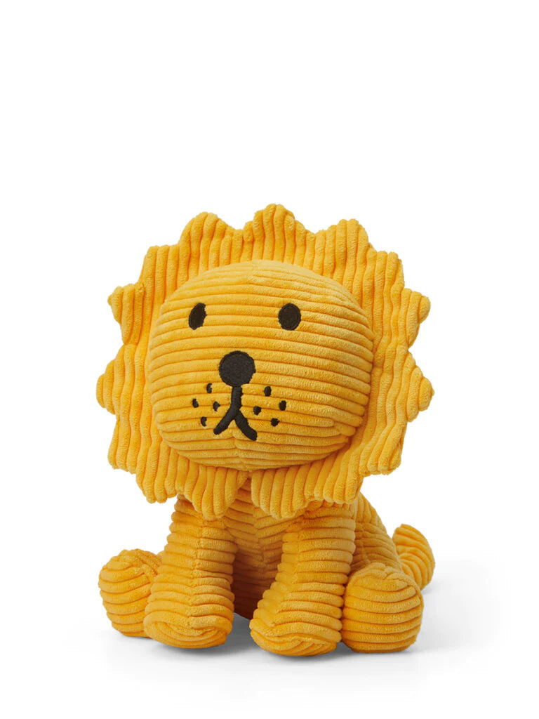 MIFFY Lion 24cm Corduroy Yellow Default Title
