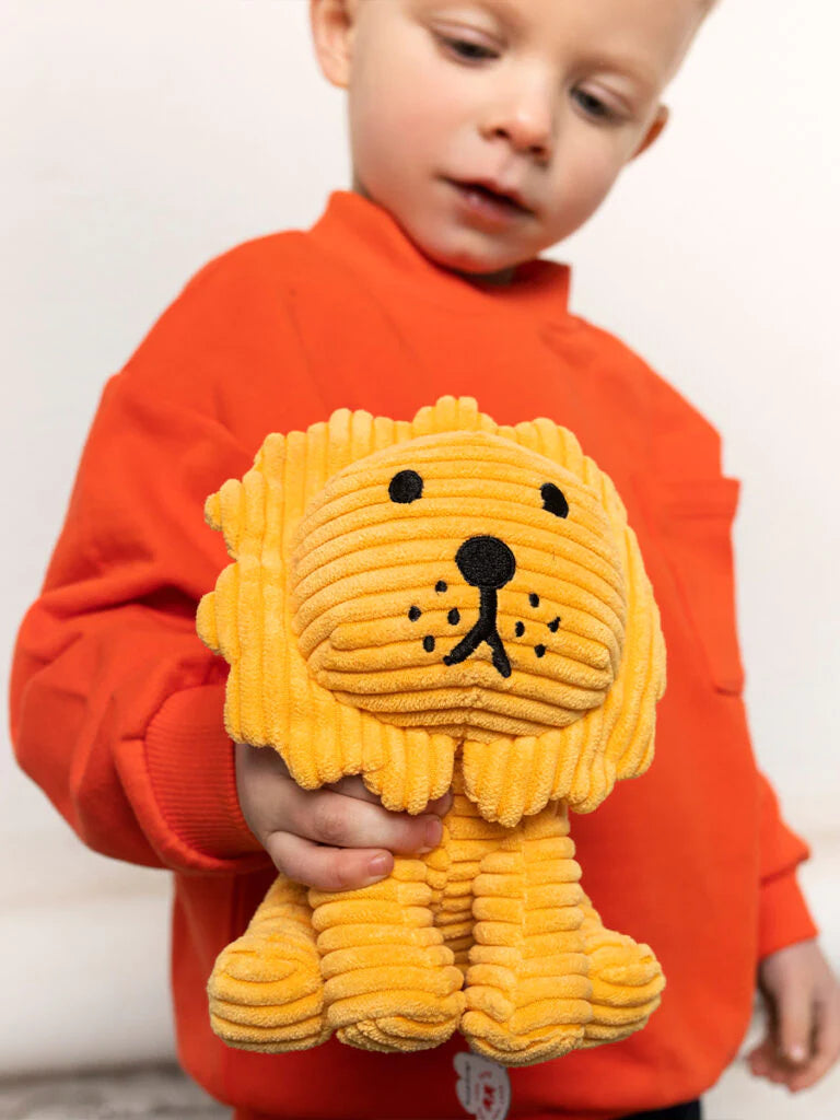 MIFFY Lion 24cm Corduroy Yellow Default Title