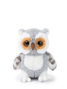 WWF ECO 15cm Fluffy Grey Owl Default Title