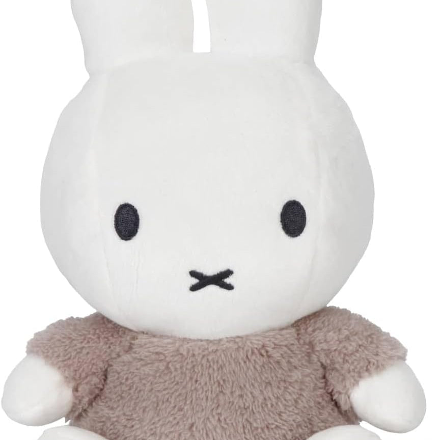 MIFFY Cuddle with Bell 25cm Fluffy Taupe Default Title