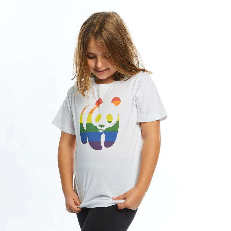 WWF T-Shirt 10 Year Old Rainbow Panda Default Title