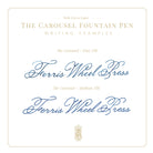 FERRIS WHEEL PRESS Carousel Fountain Pen-Medium Brilliant Beanstalk Default Title